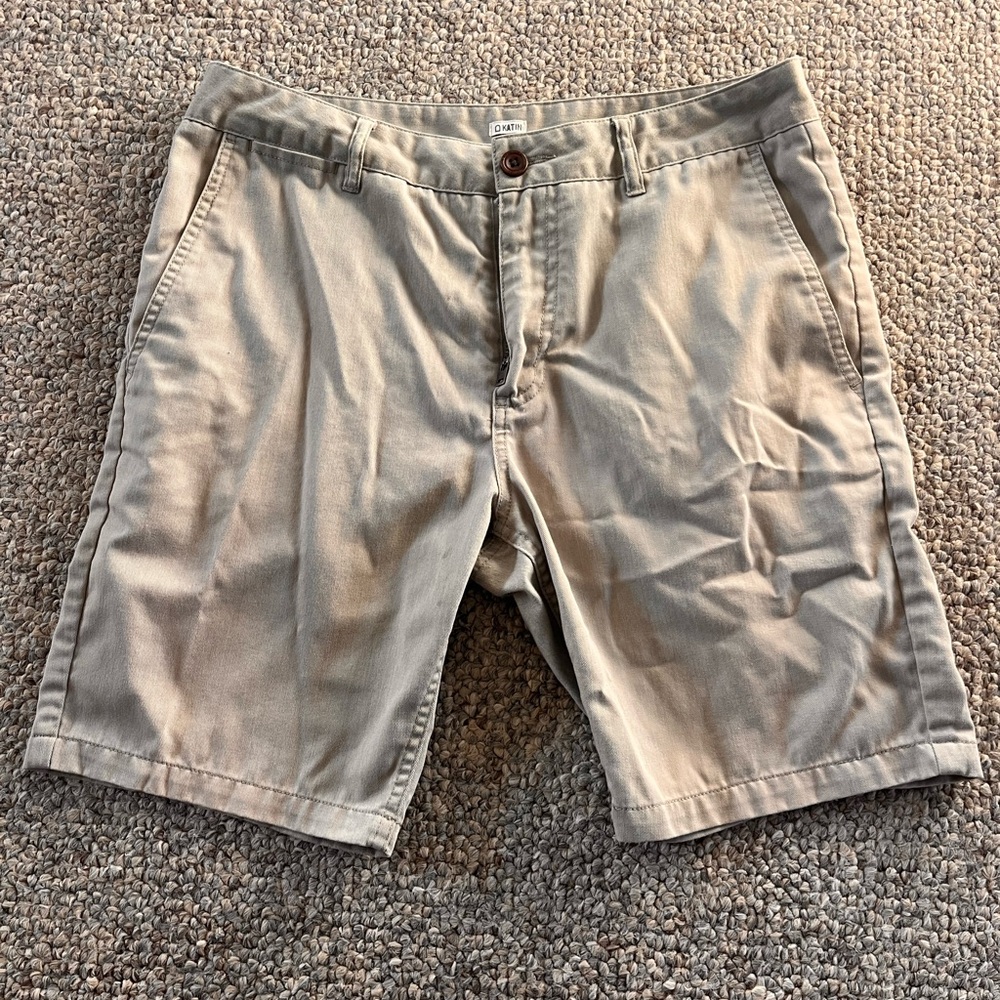 Katin Tan Flat Front Men's Shorts